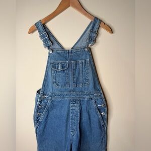 Vintage GAP Women’s Denim Overalls Medium Wash XS Baggy Fit